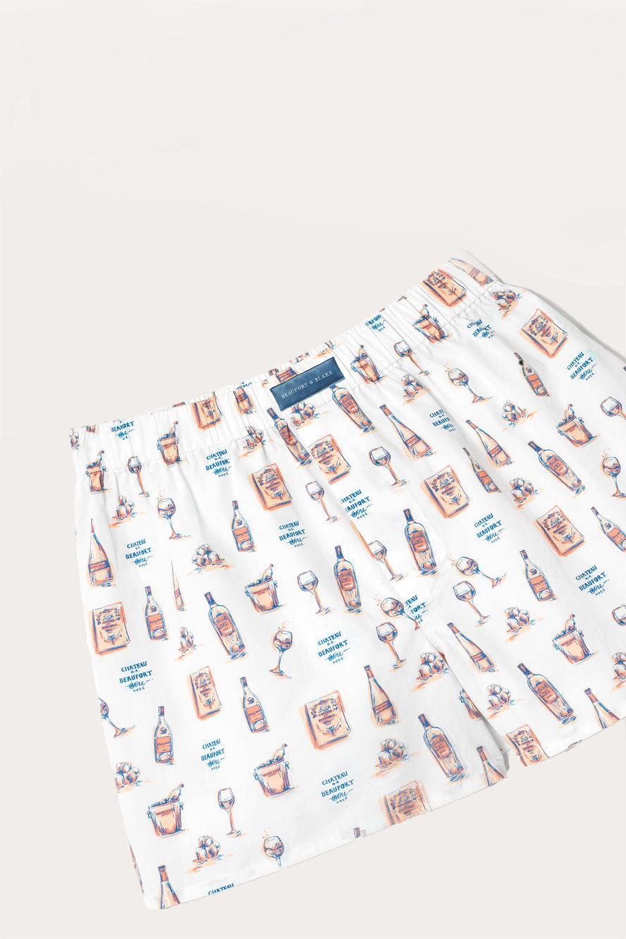 Provence Rosé Boxer Shorts