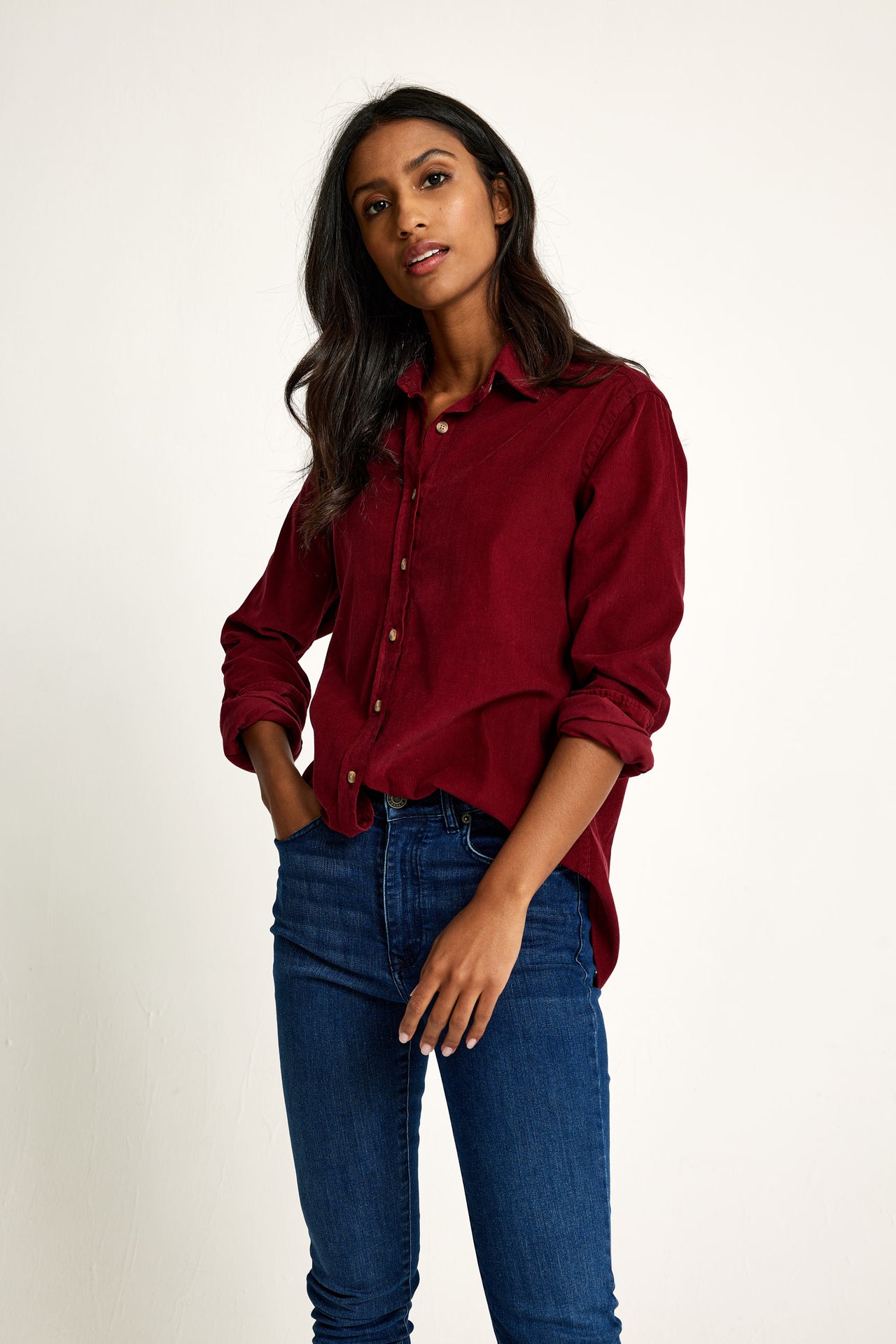 Stroud Ruby Cord Shirt