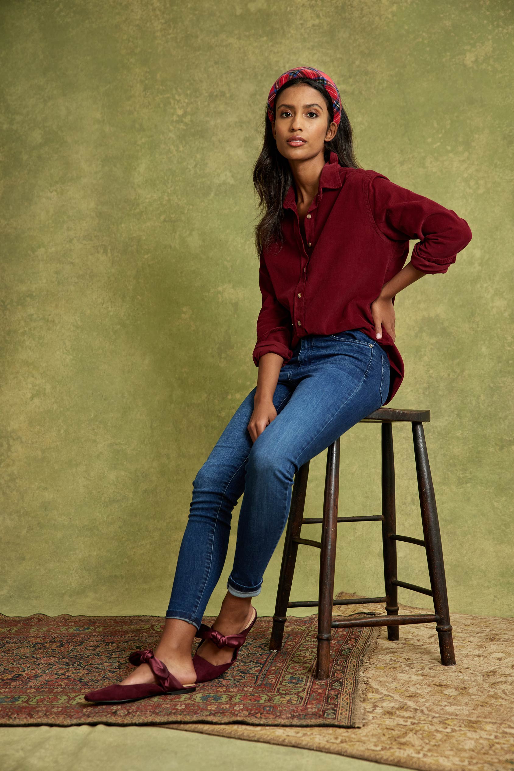Stroud Ruby Cord Shirt