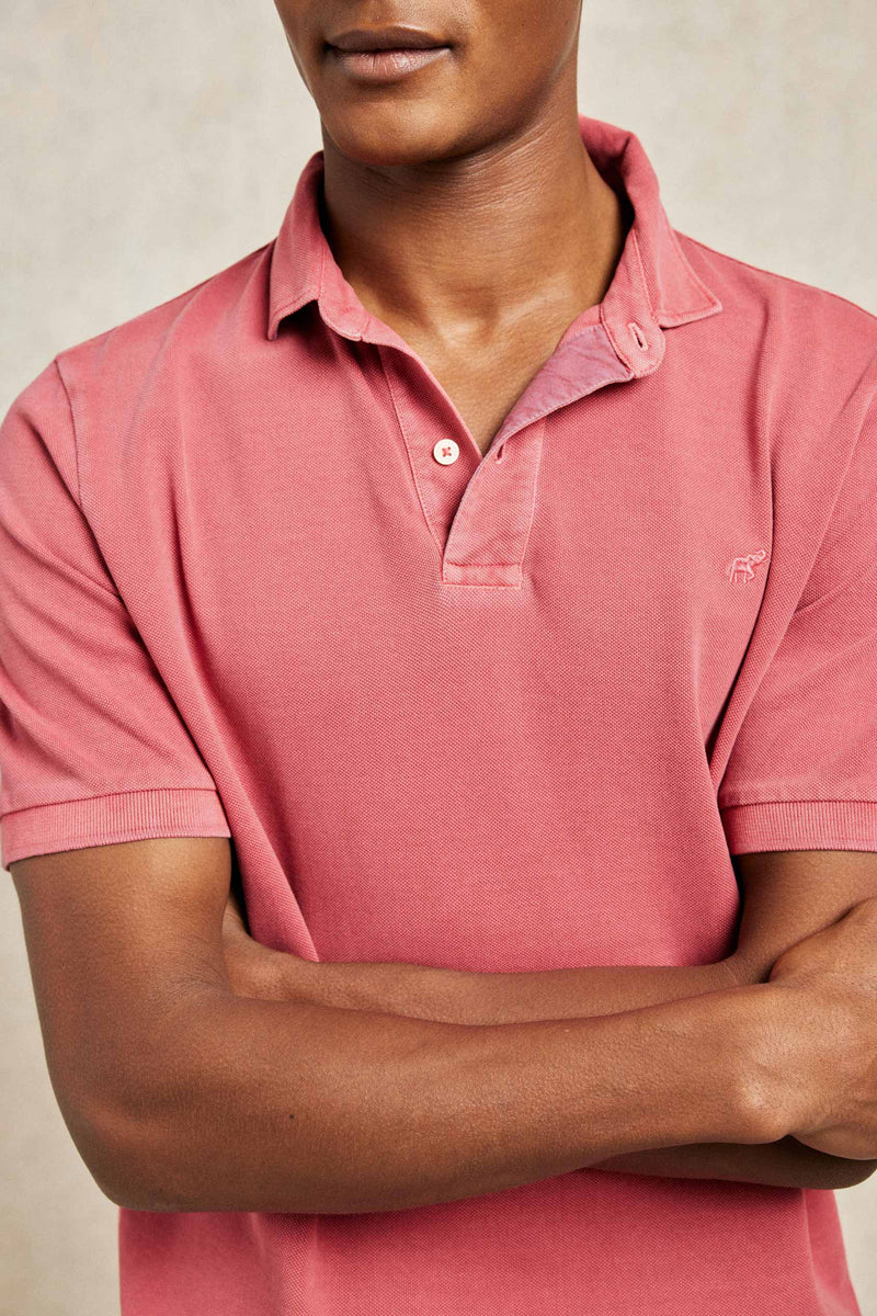 Ringwood Washed Dusty Berry Polo
