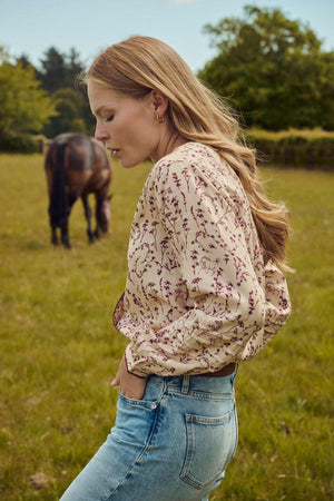 Iverna Printed Blouse