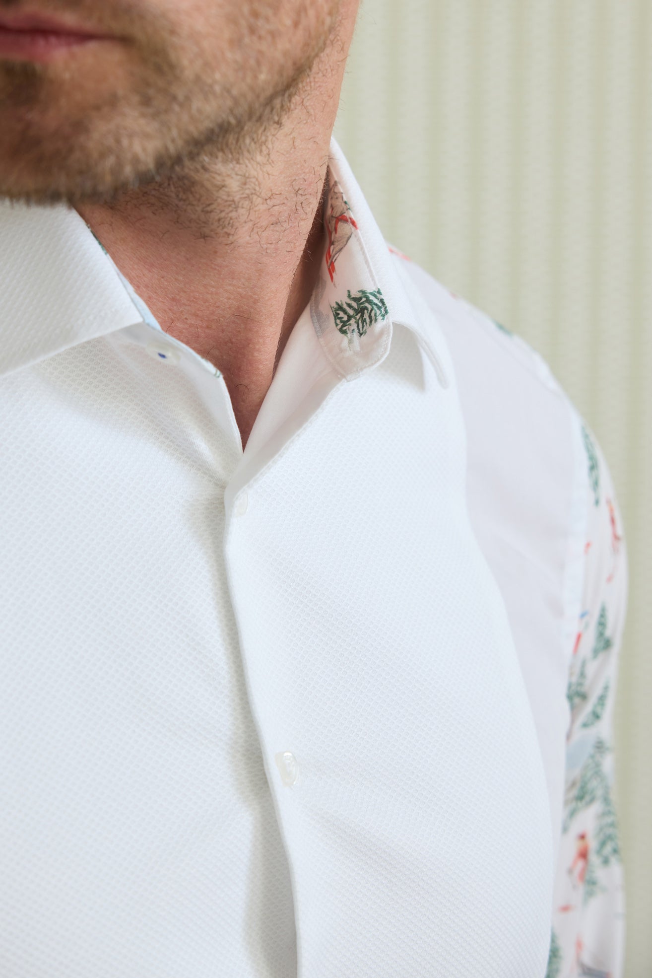Alpine Skiing Dress Shirt