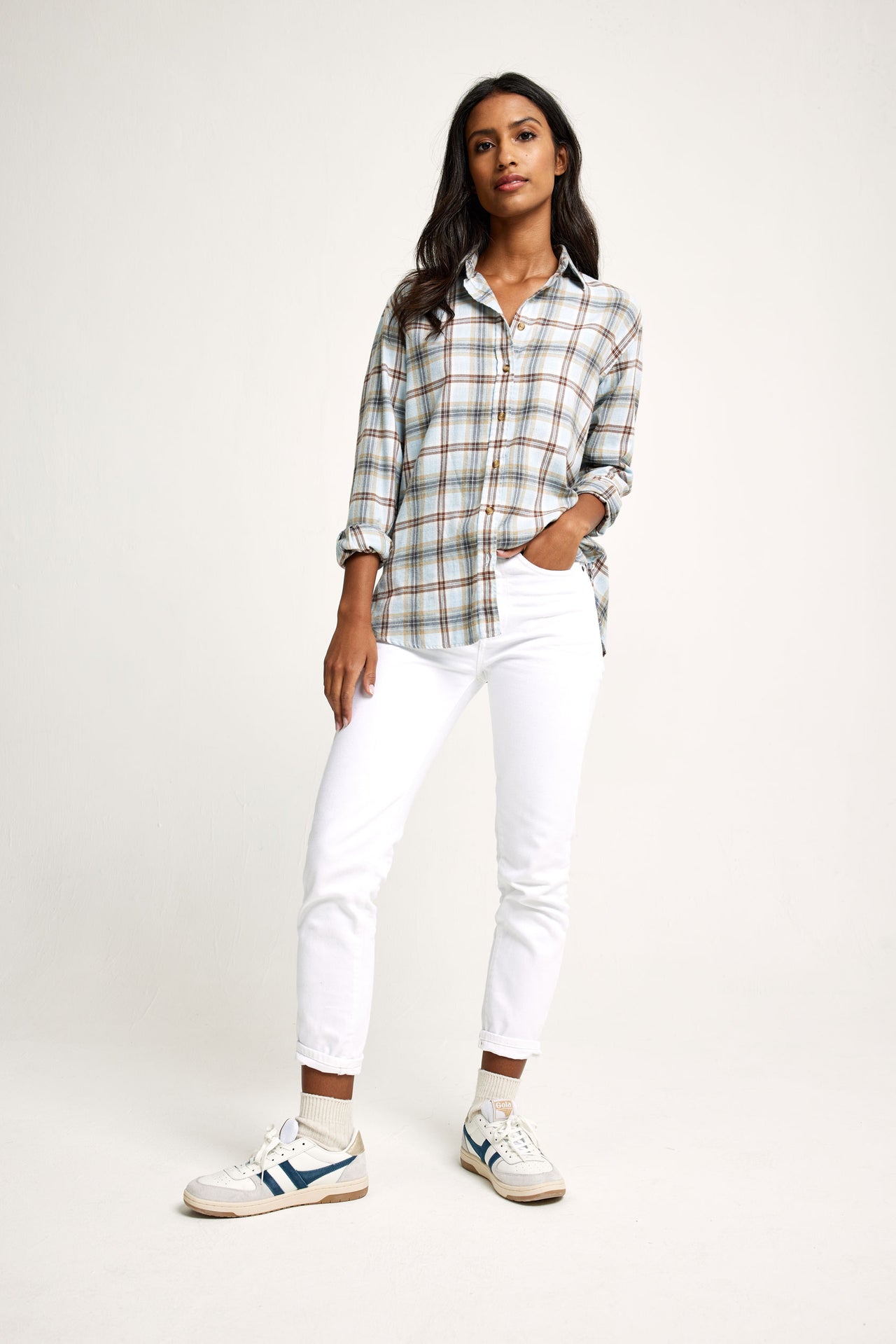 Stromness Sky Check Shirt