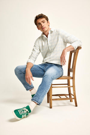 Lerwick Sage Tattersall Shirt