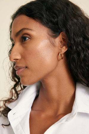 Beaufort x Auree Twist Hoop Earrings