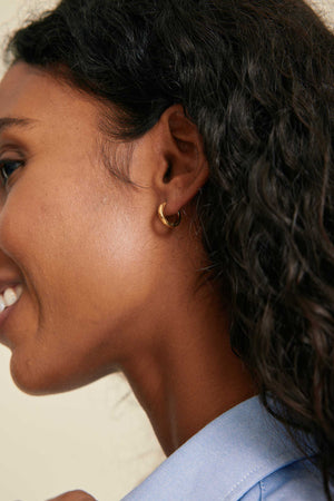 Beaufort x Auree Huggie Earrings