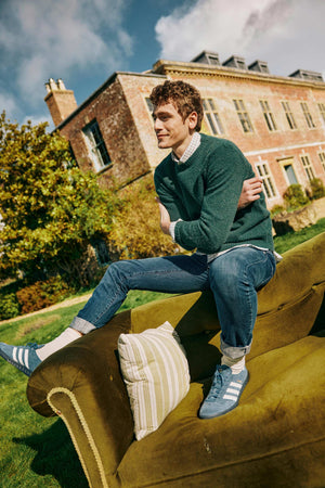 The Shaggy Emerald Jumper