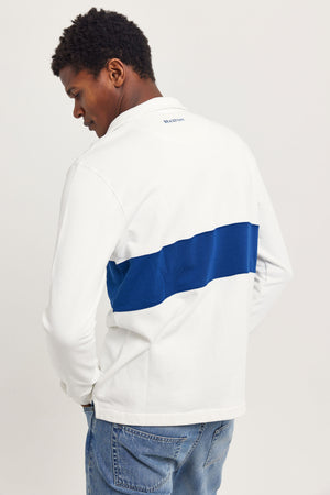 Morie Chest Stripe Rugby Sweat