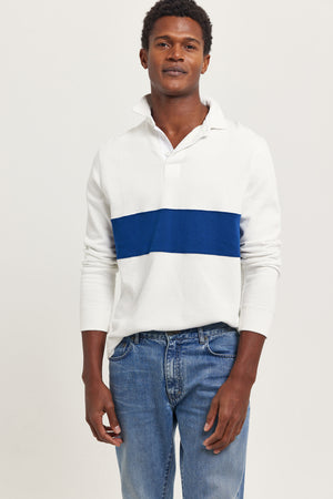 Morie Chest Stripe Rugby Sweat